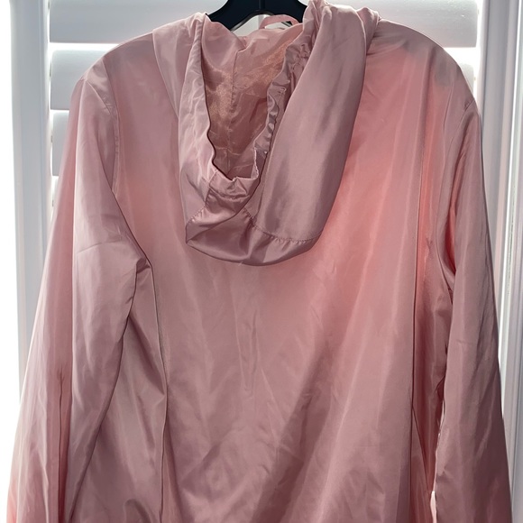 FOREVER 21 Mens pink rain/wind coat size medium - Picture 4 of 4